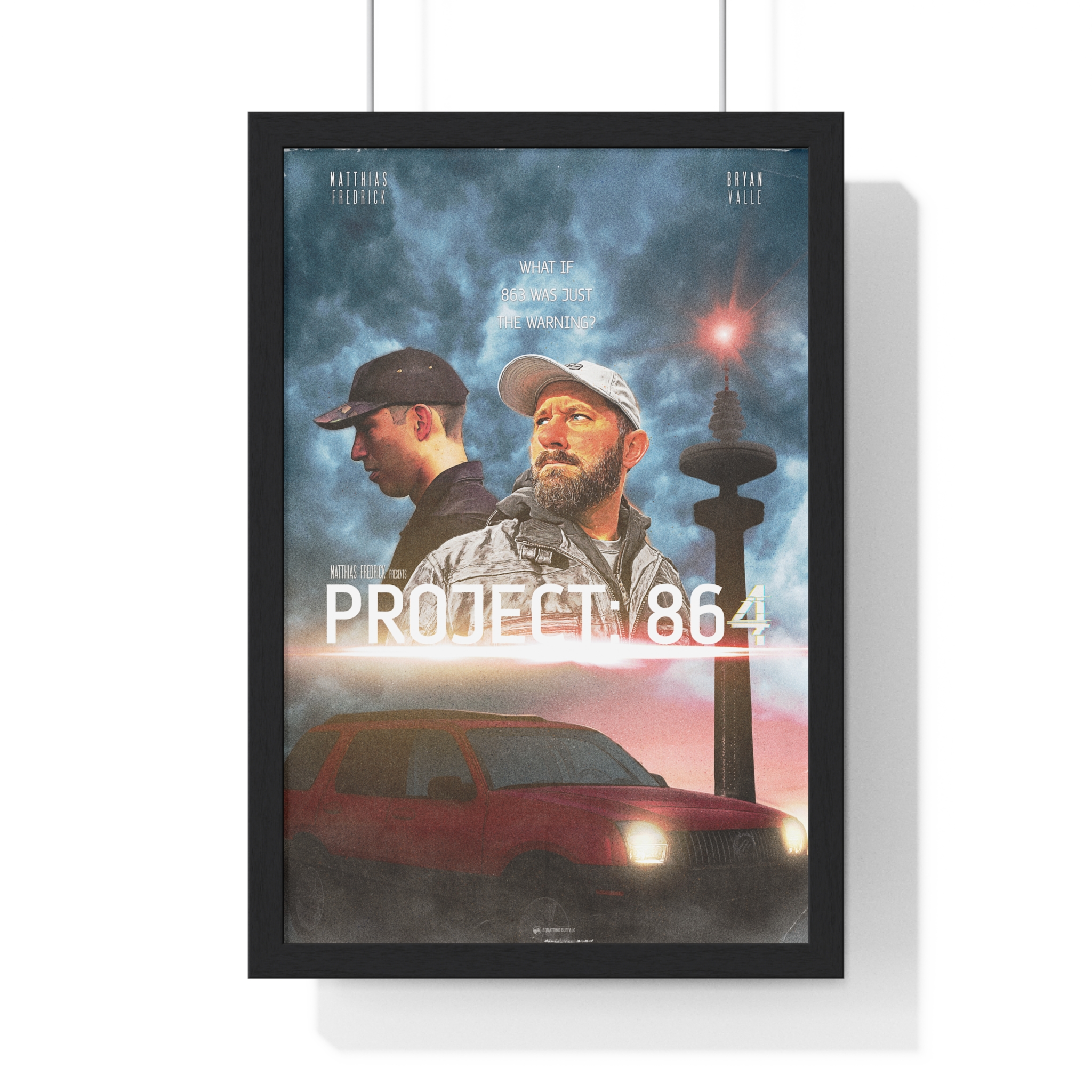 Project: 864 Vertical Framed Art Print