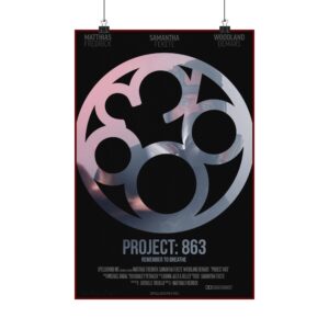 Project: 863 Matt Mask Inspirational Matte Vertical Poster - Unique Wall Art for Home & Office