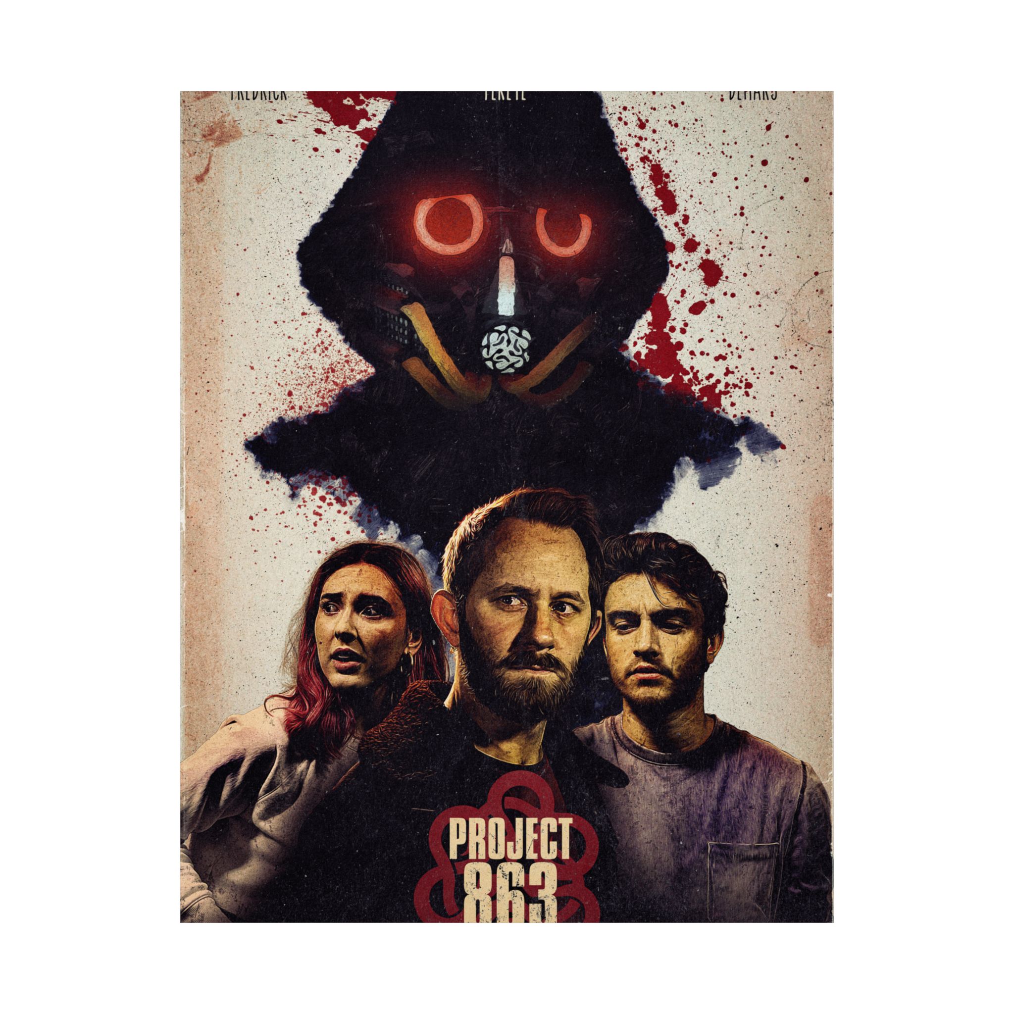Project 863 Matte Vertical Posters, Wall Art, Home Decor, Horror Decor, Unique Gift, Movie Poster - Image 2