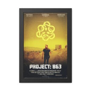 Framed Project: 863 Poster – Vintage Conspiracy Design (Spellbound Inc)