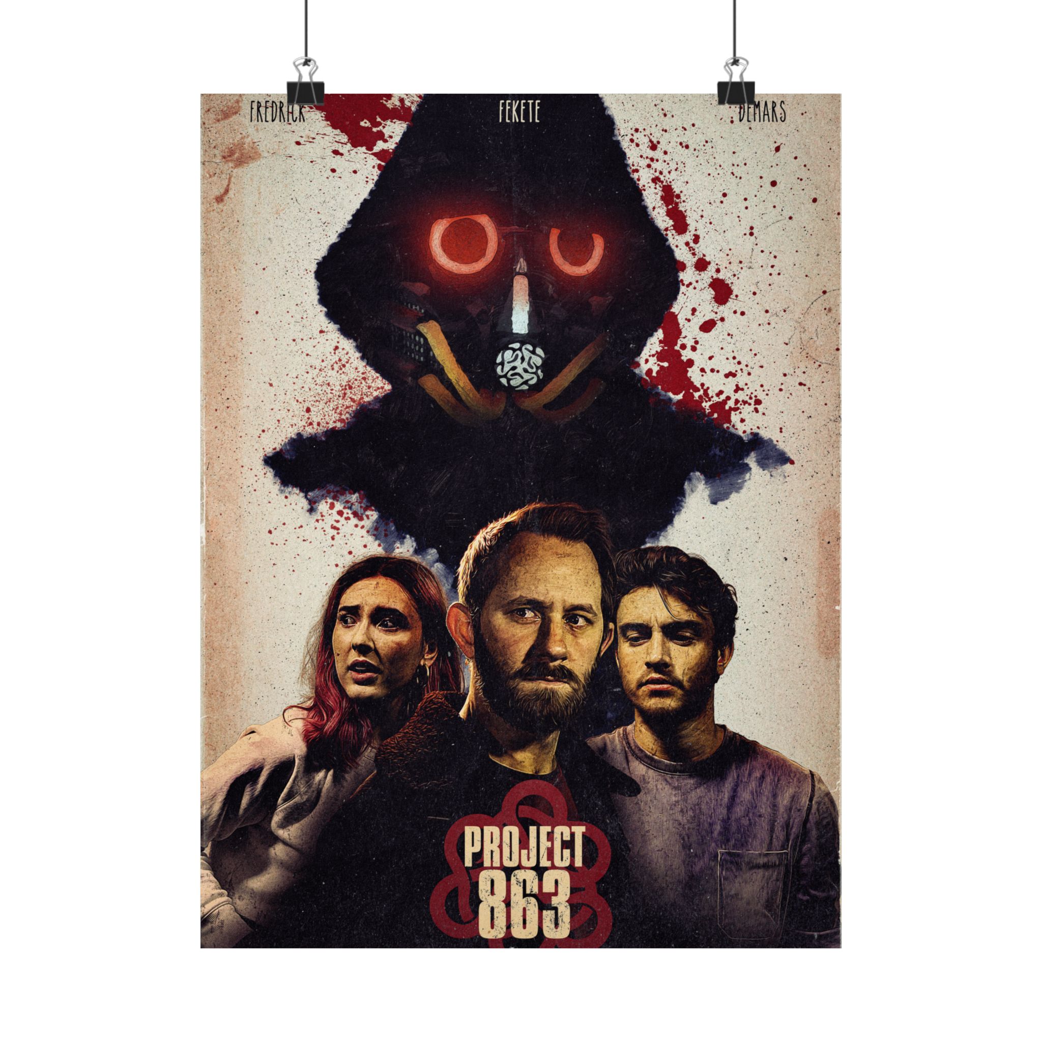 Project 863 Matte Vertical Posters, Wall Art, Home Decor, Horror Decor, Unique Gift, Movie Poster - Image 25