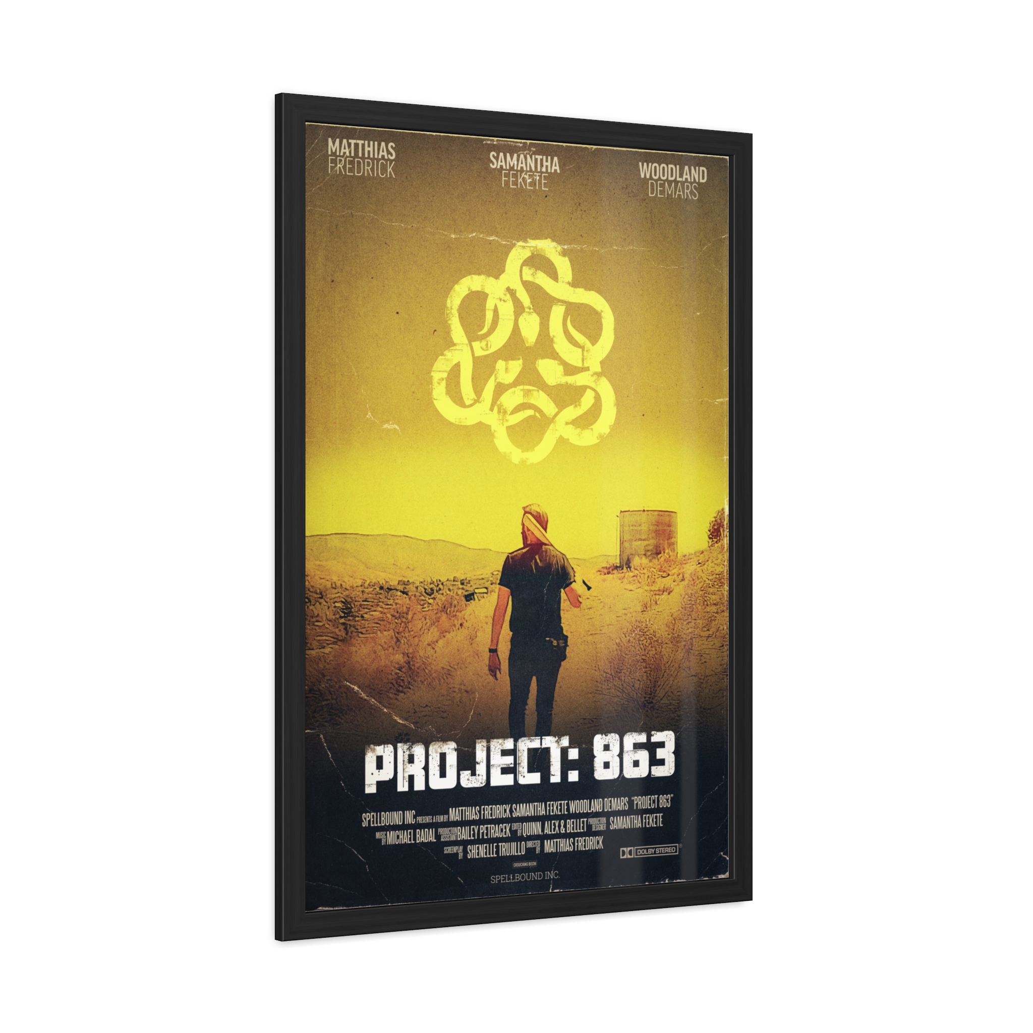 Framed Project: 863 Poster – Vintage Conspiracy Design (Spellbound Inc) - Image 6