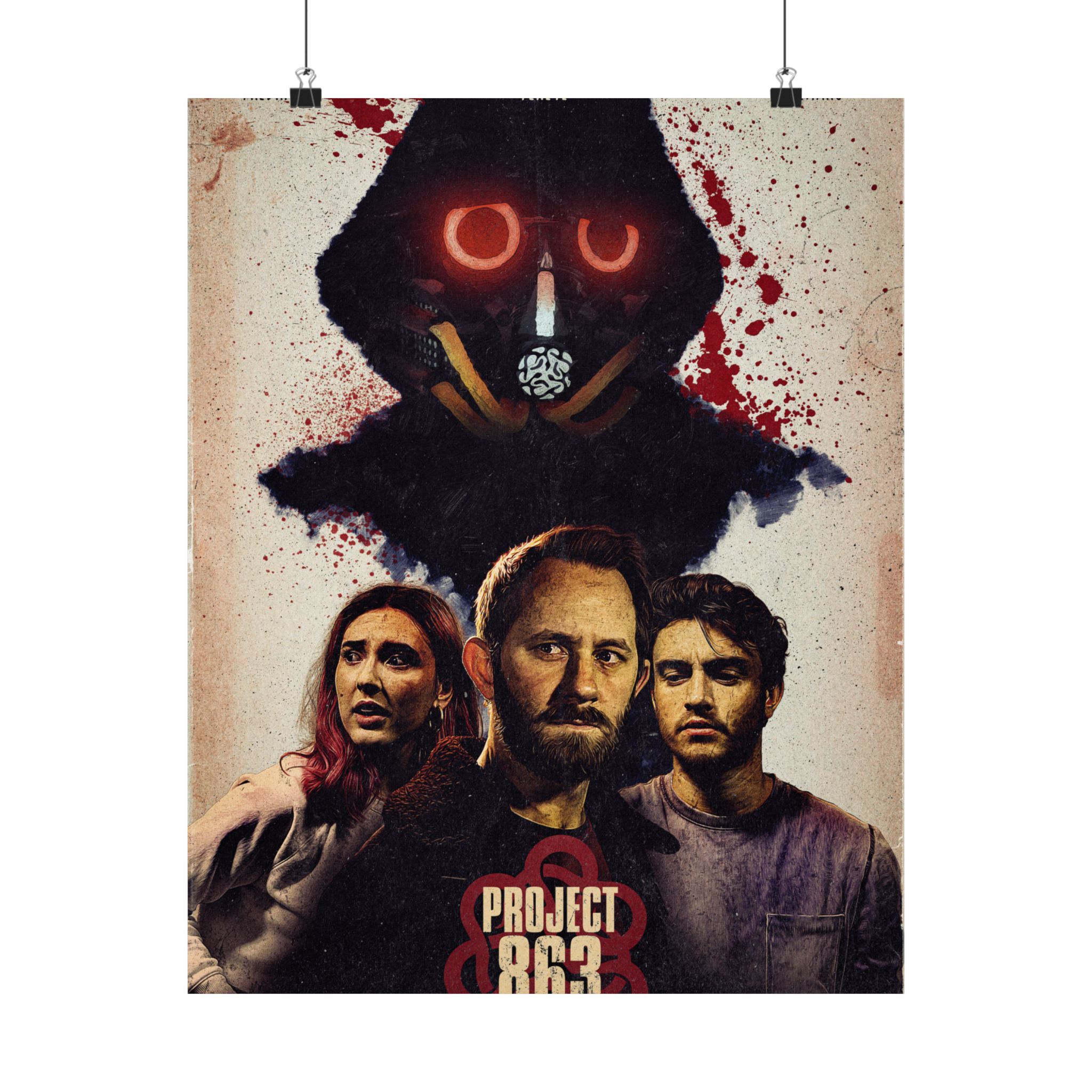 Project 863 Matte Vertical Posters, Wall Art, Home Decor, Horror Decor, Unique Gift, Movie Poster - Image 9