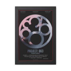 Project: 863 Matt Mask Framed Poster | Unique Wall Art for Home Decor